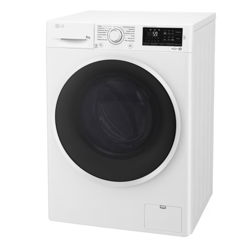 Стиральная машина LG F2J6TN0W класс: A загр.фронтальная макс.:8кг белый инвертор