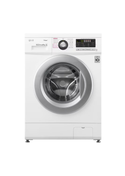 Стиральная машина LG F12M7NDS1 класс: A загр.фронтальная макс.:6кг белый инвертор