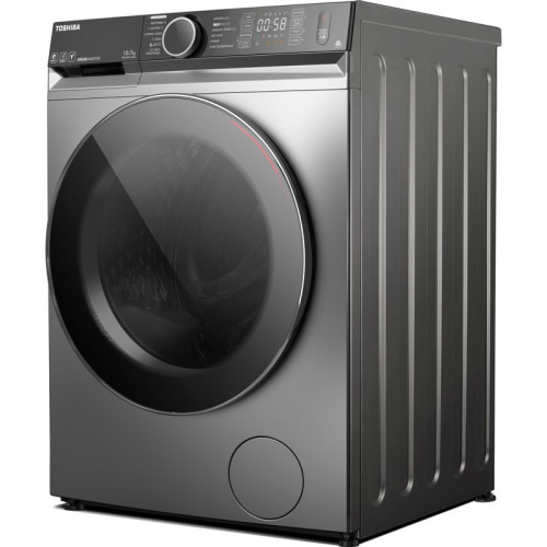Стиральная машина с функцией сушки Toshiba/ Стиральная машина с функцией сушки Toshiba, ВхШхГ 850х595х615 мм, загрузка 10/7 кг, 12 программ, 1400 об/мин, инверторный мотор, технологии UltraFineBubbles, Great Waves, CycloneMix, очистка люка Door Spray, эле