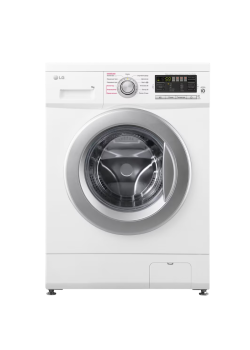 Стиральная машина LG F1296HDS1 класс: A загр.фронтальная макс.:7кг белый инвертер