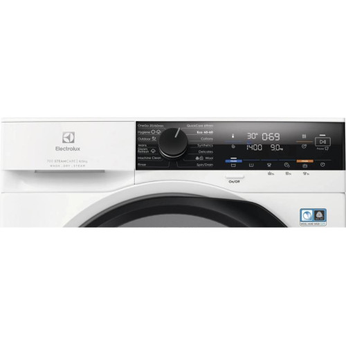 Стиральная машина Electrolux EW7W4492E пан.англ. класс: A загр.фронтальная макс.:9кг (с сушкой) белый инвертер