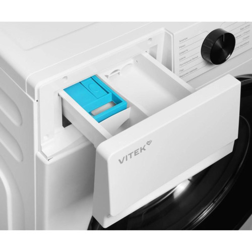Стиральная машина Vitek VT-WSE6001 класс: A+++ загр.фронтальная макс.:6кг белый инвертор