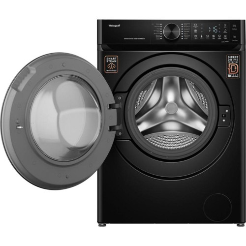 Стиральная машина Weissgauff WM 59411 Direct Drive Inverter Steam Matt Black класс: A+++ загр.фронтальная макс.:11кг черный