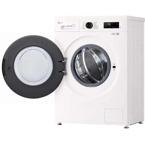 Стиральная машина LG F2Y1WS6W.ABWPCOM класс: A загр.фронтальная макс.:6.5кг белый инвертор