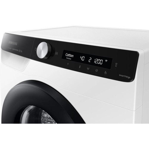 Стиральная машина Samsung WW80AG6S28AELP пан.англ. класс: A загр.фронтальная макс.:8кг белый инвертер