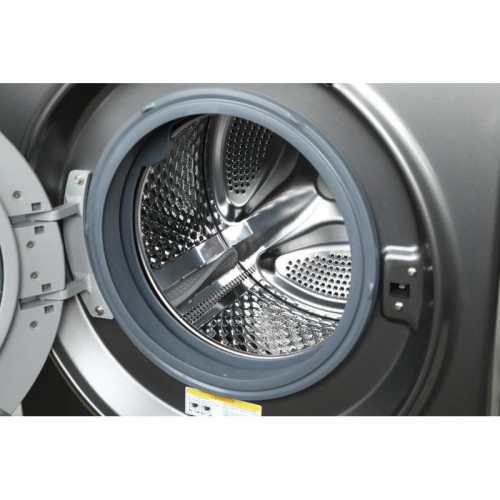 Стиральная машина Hyundai WFE8408 Dark Gray класс: A+++ загр.фронтальная макс.:8кг черный инвертер