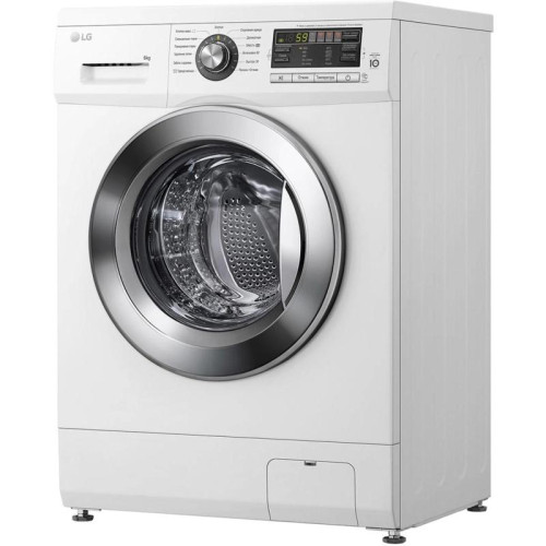 Стиральная машина LG Mega 2 Refresh F1096ND3 класс: A загр.фронтальная макс.:6кг белый инвертер