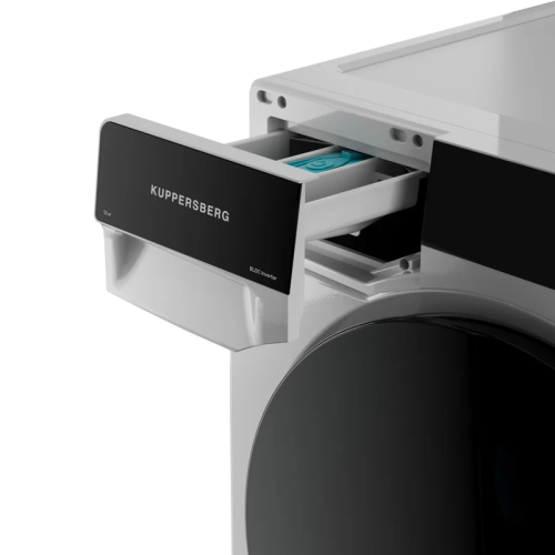 Стиральная машина KUPPERSBERG/ Стиральная машина KUPPERSBERG, High-Tech, загрузка 12 кг, 16 программ, 1200 об/мин. сенсорное управление, инверторный двигатель, функция пара, отложенный старт, самодиагностика, блокировка от детей, энергоэффективность А+++,