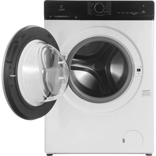 Стиральная машина Lex LWM12012WBlID класс: A+++ загр.фронтальная макс.:12кг белый инвертер