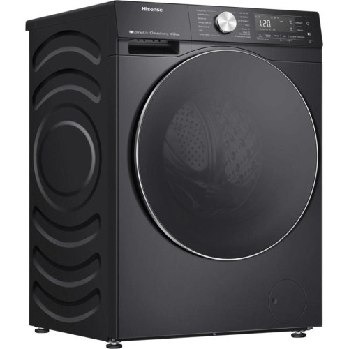 Стиральная машина Hisense WD5S1045BB пан.англ. класс: A загр.фронтальная макс.:10.5кг (с сушкой) черный инвертер