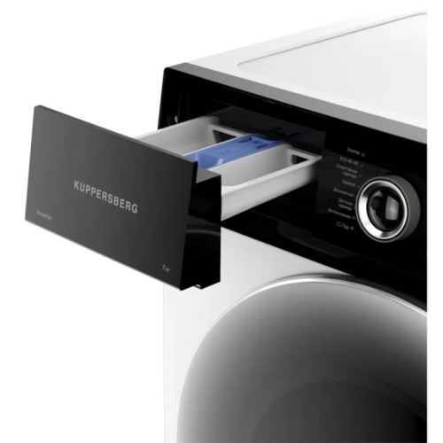 Стиральная машина Kuppersberg/ Стиральная машина Kuppersberg, High-Tech, ВхШхГ 85х59.5х44 см, загрузка 7 кг, 1200 об/мин, 16 программ, инверторный двигатель, пар, отложенный старт, комбинированное управление, цифровой дисплей, энергоэффективность А+++, цв