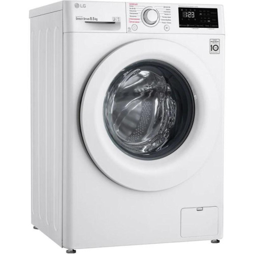 Стиральная машина LG F2V3GS3W класс: A загр.фронтальная макс.:8.5кг белый инвертер