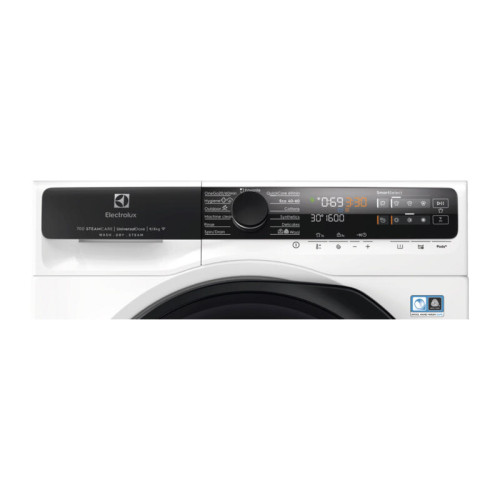 Стиральная машина ELECTROLUX/ 85x60x57.6, фронтальная загрузка, 9 кг, сушка 5 кг, отжим 1600 об/мин, большой цифровой ЖК дисплей, инверторный двигатель,панель управления на английском языке