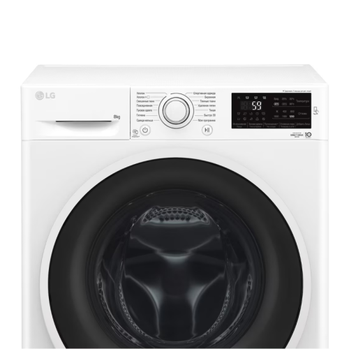 Стиральная машина LG F2J6TN0W класс: A загр.фронтальная макс.:8кг белый инвертор