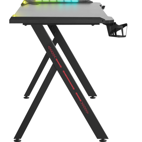 Defender Игровой стол Gamer RGB,подвес круж+гарн.,черн,120 Defender Игровой стол Gamer RGB,подвес круж+гарн.,черн,120