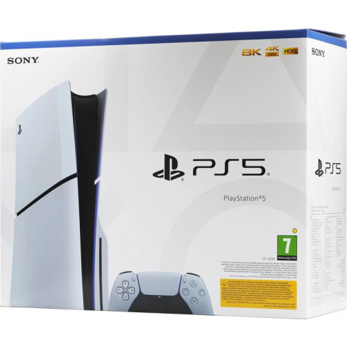 Игровая консоль PlayStation 5 Slim CFI-2016A01Y белый/черный