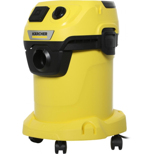 Строительный пылесос Karcher WD 3 P V-17/4/20 Workshop 1000Вт (уборка: сухая/сбор воды/выдув) желтый Строительный пылесос Karcher WD 3 P V-17/4/20 Workshop 1000Вт (уборка: сухая/сбор воды/выдув) желтый