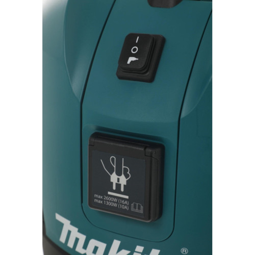 Строительный пылесос Makita VC3011L (уборка: сухая/влажная) зеленый