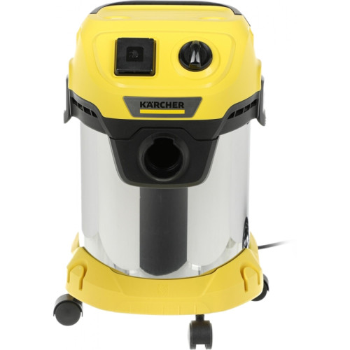 Строительный пылесос Karcher WD 3 P S V-17/4/20 1000Вт (уборка: сухая/сбор воды) желтый