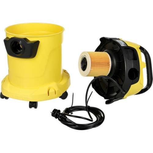 Строительный пылесос Karcher WD 3 P V-17/4/20 1000Вт (уборка: сухая/сбор воды) желтый Строительный пылесос Karcher WD 3 P V-17/4/20 1000Вт (уборка: сухая/сбор воды) желтый