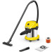 Строительный пылесос Karcher WD 3 S V-15/4/20 1000Вт (уборка: сухая/сбор воды) желтый Строительный пылесос Karcher WD 3 S V-15/4/20 1000Вт (уборка: сухая/сбор воды) желтый