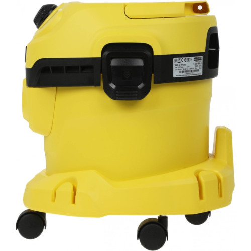 Строительный пылесос Karcher WD 2 Plus V-12/4/18 1000Вт (уборка: сухая/сбор воды) желтый
