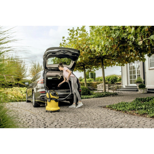 Строительный пылесос Karcher WD 5 V-25/5/22 1100Вт (уборка: сухая/сбор воды) желтый Строительный пылесос Karcher WD 5 V-25/5/22 1100Вт (уборка: сухая/сбор воды) желтый