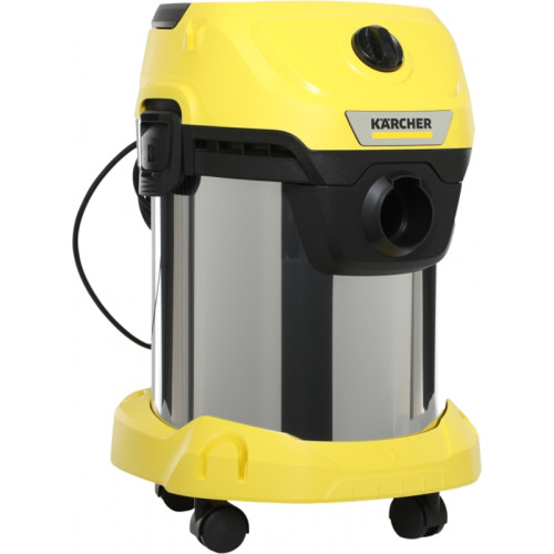 Строительный пылесос Karcher WD 3 S V-17/4/20 1000Вт (уборка: сухая/сбор воды) желтый Строительный пылесос Karcher WD 3 S V-17/4/20 1000Вт (уборка: сухая/сбор воды) желтый