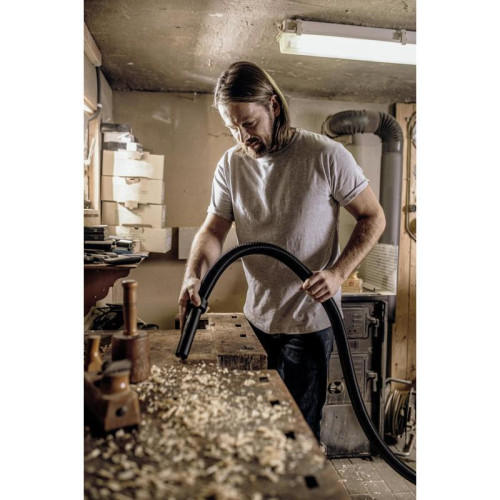 Строительный пылесос Karcher WD 2 Plus S V-15/4/18 1000Вт (уборка: сухая/сбор воды) желтый