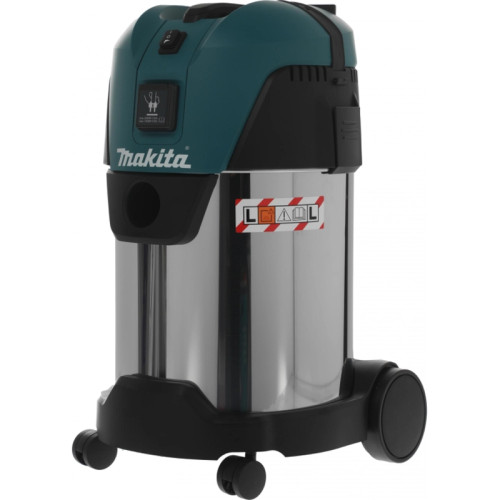 Строительный пылесос Makita VC3011L (уборка: сухая/влажная) зеленый
