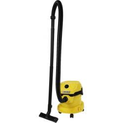 Строительный пылесос Karcher WD 2 Plus V-12/6/18/C 1000Вт (уборка: сухая/влажная) желтый