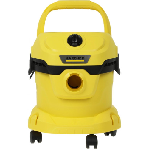Строительный пылесос Karcher WD 2 Plus V-12/4/18 1000Вт (уборка: сухая/сбор воды) желтый