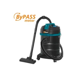 Строительный пылесос Bort BSS-1525 1500Вт (уборка: сухая/влажная) черный