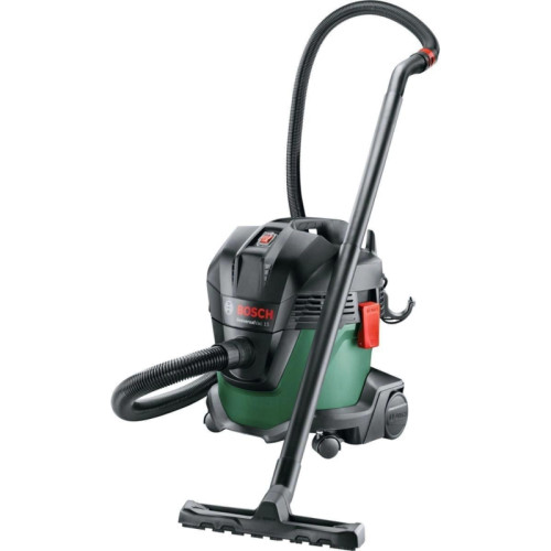 Строительный пылесос Bosch UniversalVac15 1000Вт (уборка: сухая/влажная) зеленый