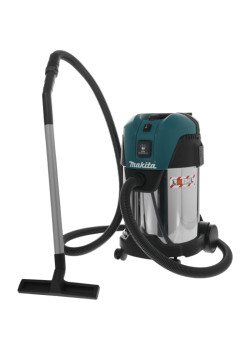 Строительный пылесос Makita VC3011L (уборка: сухая/влажная) зеленый