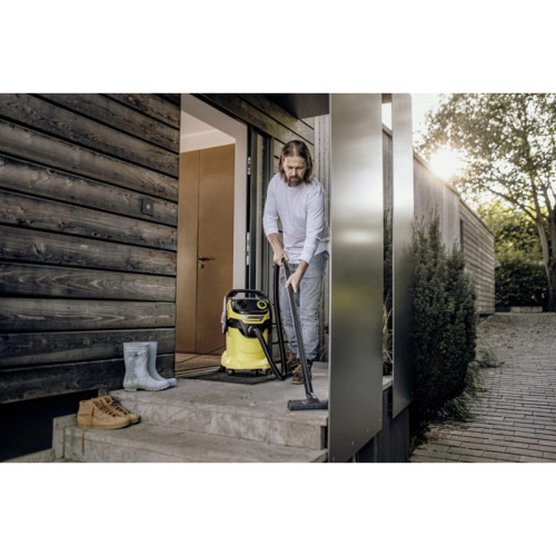 Строительный пылесос Karcher WD 5 V-25/5/22 1100Вт (уборка: сухая/сбор воды) желтый Строительный пылесос Karcher WD 5 V-25/5/22 1100Вт (уборка: сухая/сбор воды) желтый