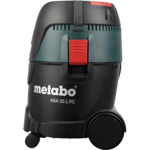 Строительный пылесос Metabo ASA 25 L PC 1250Вт (уборка: сухая/влажная) зеленый