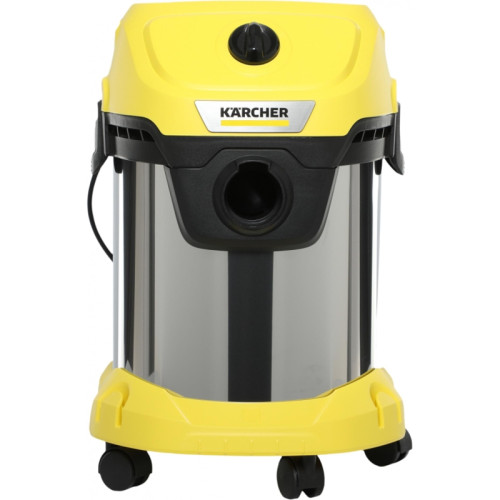 Строительный пылесос Karcher WD 3 S V-17/4/20 1000Вт (уборка: сухая/сбор воды) желтый Строительный пылесос Karcher WD 3 S V-17/4/20 1000Вт (уборка: сухая/сбор воды) желтый