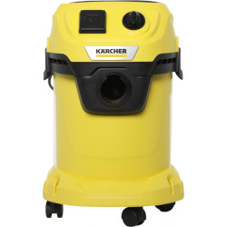 Строительный пылесос Karcher WD 3 P V-17/4/20 Workshop 1000Вт (уборка: сухая/сбор воды/выдув) желтый