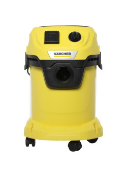 Строительный пылесос Karcher WD 3 P V-17/4/20 Workshop 1000Вт (уборка: сухая/сбор воды/выдув) желтый