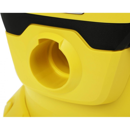Строительный пылесос Karcher WD 2 Plus V-12/4/18 1000Вт (уборка: сухая/сбор воды) желтый