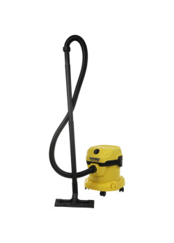 Строительный пылесос Karcher WD 2 Plus V-12/4/18 1000Вт (уборка: сухая/сбор воды) желтый