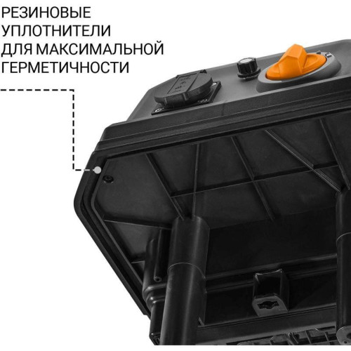 Строительный пылесос Bort BAX-700 1600Вт (уборка: сухая/влажная) серый