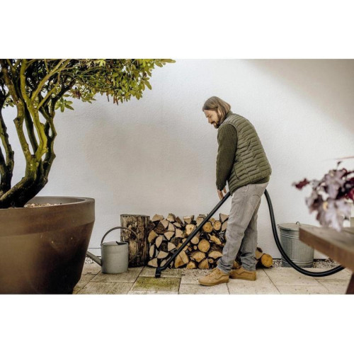 Строительный пылесос Karcher WD 3 V-17/4/20 1000Вт (уборка: сухая/сбор воды/выдув) желтый
