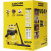 Строительный пылесос Karcher WD 4 P V-20/5/22 1000Вт (уборка: сухая/сбор воды/выдув) желтый