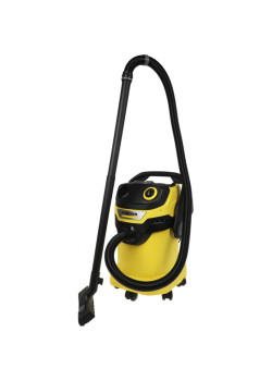 Строительный пылесос Karcher WD 5 V-25/5/22 1100Вт (уборка: сухая/сбор воды) желтый