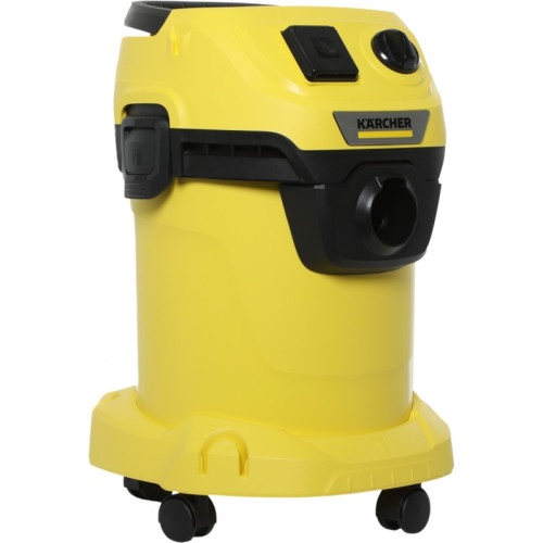 Строительный пылесос Karcher WD 3 P V-17/4/20 Workshop 1000Вт (уборка: сухая/сбор воды/выдув) желтый Строительный пылесос Karcher WD 3 P V-17/4/20 Workshop 1000Вт (уборка: сухая/сбор воды/выдув) желтый