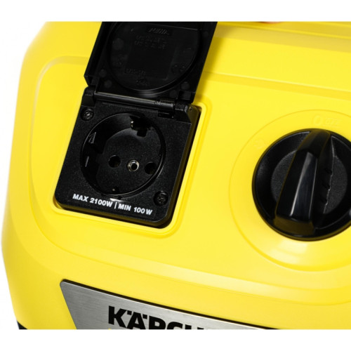 Строительный пылесос Karcher WD 3 P V-17/4/20 1000Вт (уборка: сухая/сбор воды) желтый Строительный пылесос Karcher WD 3 P V-17/4/20 1000Вт (уборка: сухая/сбор воды) желтый