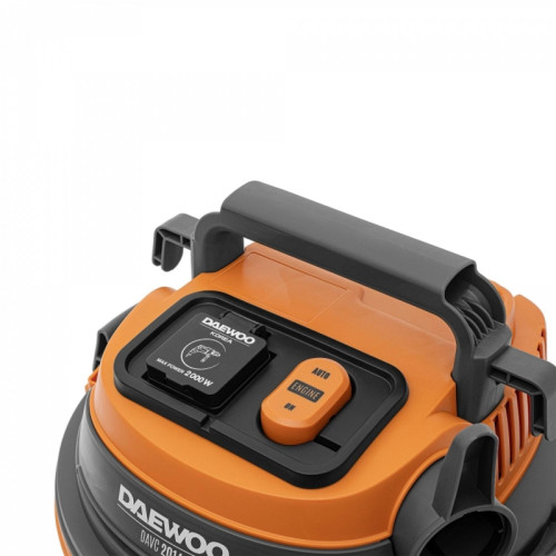 Строительный пылесос Daewoo DAVC 2014 1400Вт (уборка: сухая/сбор воды/выдув) оранжевый Строительный пылесос Daewoo DAVC 2014 1400Вт (уборка: сухая/сбор воды/выдув) оранжевый