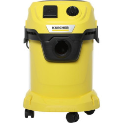 Строительный пылесос Karcher WD 3 P V-17/4/20 Workshop 1000Вт (уборка: сухая/сбор воды/выдув) желтый